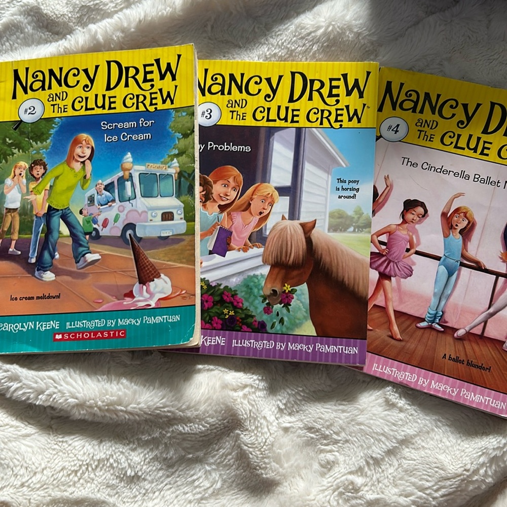 Nancy Drew, and the clue crew